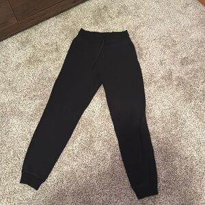 Black lululemon joggers